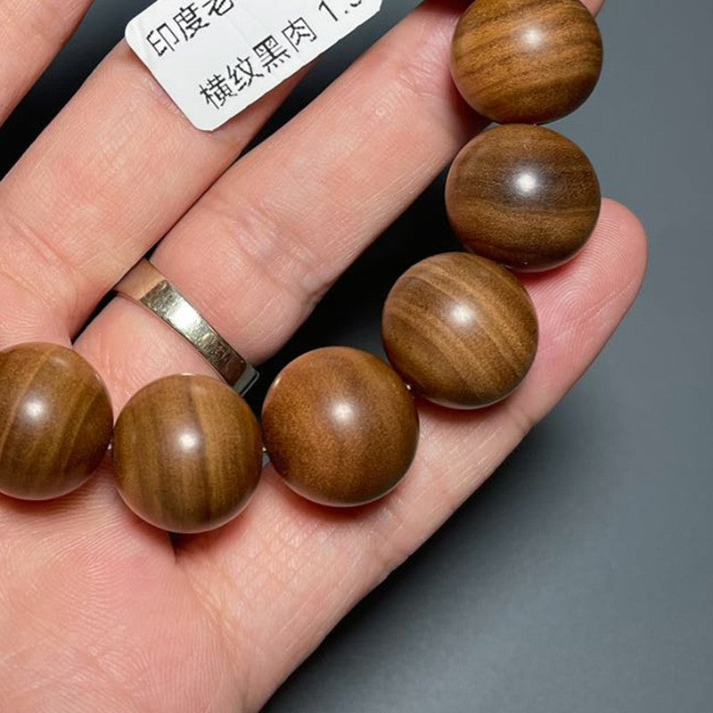 1.5cm Sandalwood Prayer Beads Bracelet