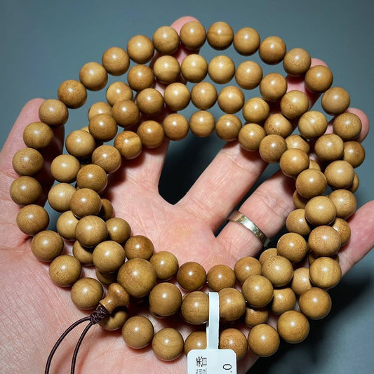 1.0cm Sandalwood Prayer Beads Bracelet