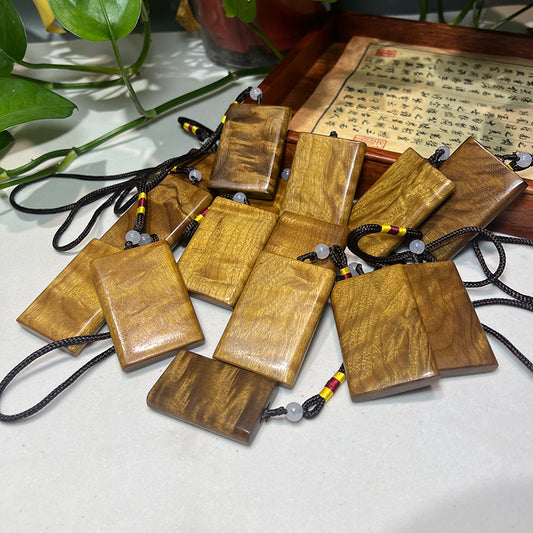 Solid wood "Nothing Happened" sign, solid wood hanging tag, wooden plaque