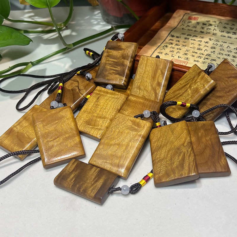 Solid wood "Nothing Happened" sign, solid wood hanging tag, wooden plaque