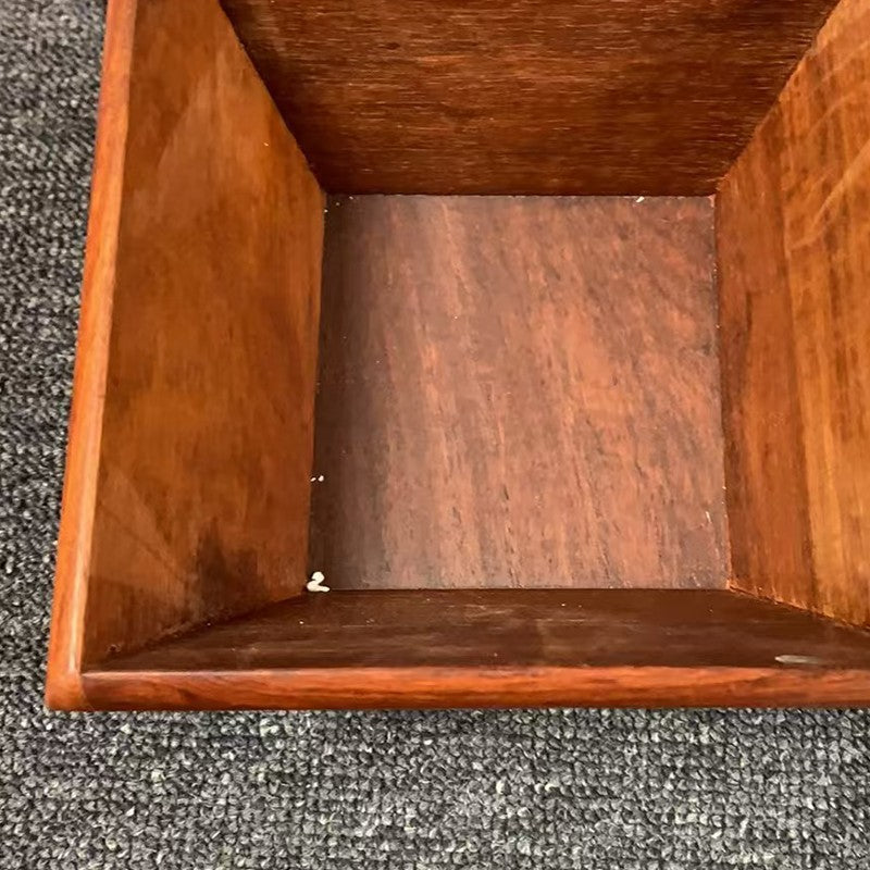 Burmese rosewood bowl/container, suitable for holding fruit.