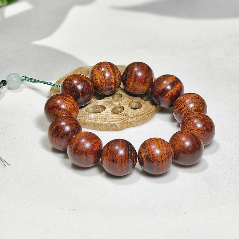 2.0 Hainan Rosewood Bracelet - Authentic Old Material