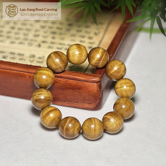 2.0 Phoebe zhennan wood bracelet, wooden collectible bracelet with water ripple pattern