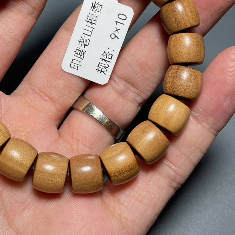 0.9cm-1.0cm Old Sandalwood Prayer Beads Bracelet/Rosary