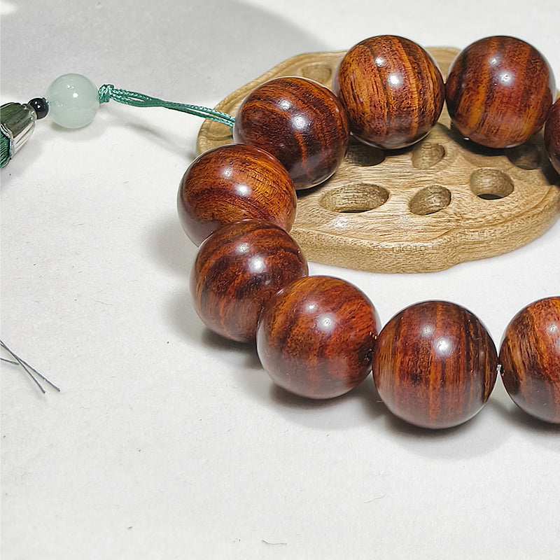 2.0 Hainan Rosewood Bracelet - Authentic Old Material