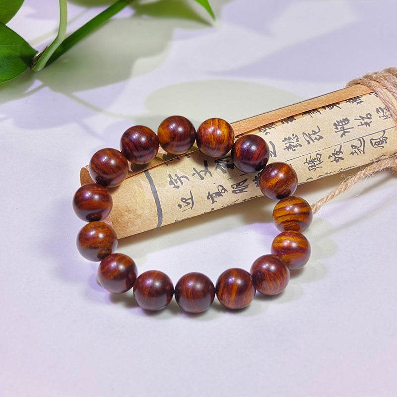 1.5 Genuine Hainan Rosewood Bracelet