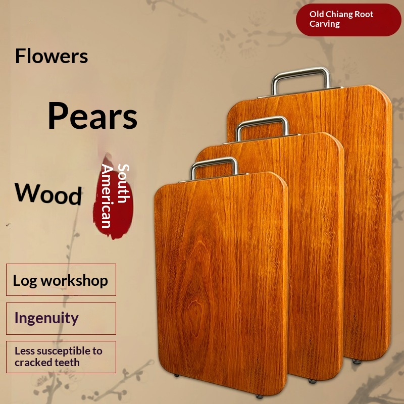 South American rosewood solid wood cutting board, whole board.