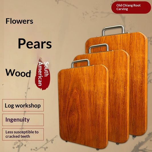 South American rosewood solid wood cutting board, whole board.